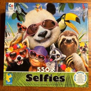 Ceaco Selfies 550 Piece Puzzle - Multicolor